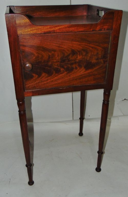 Georgian Mahogany Bedside Cabinet Circa 1820