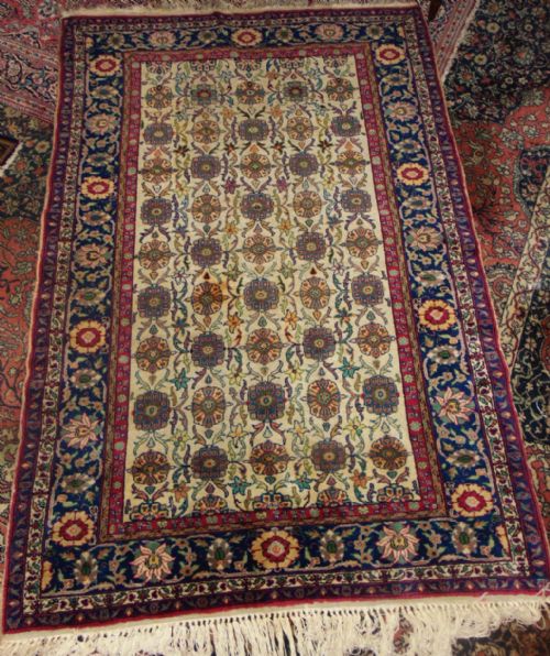 Antique Persian Bijar Rug Circa 1930