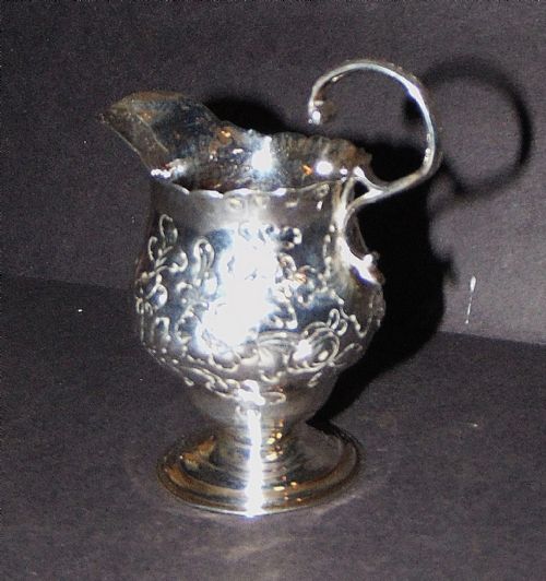 Georgian Silver Cream Er Circa 1765