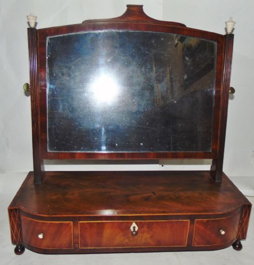 Georgian Mahogany Dressing Mirror Circa 1795