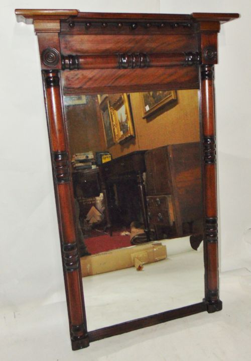 Large Regency Mahogany Pier Mirror Circa 1820