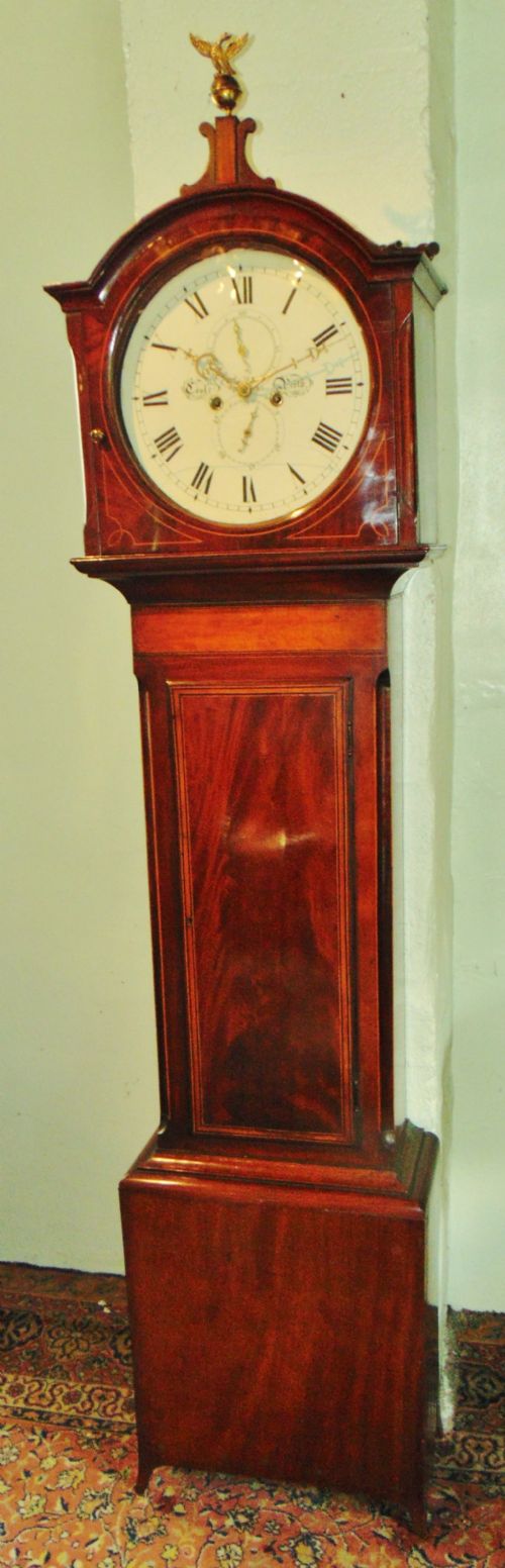 Scottish Mahogany Longcase Clock Circa 1830