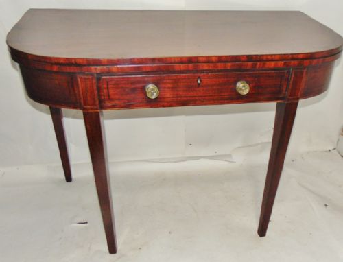 Scottish Georgian Mahogany Tea Table Circa 1800