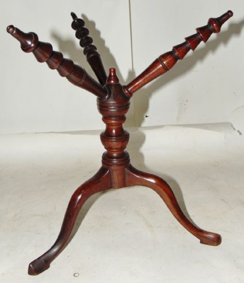 Georgian Mahogany Cat Bowl Stand Circa 1770