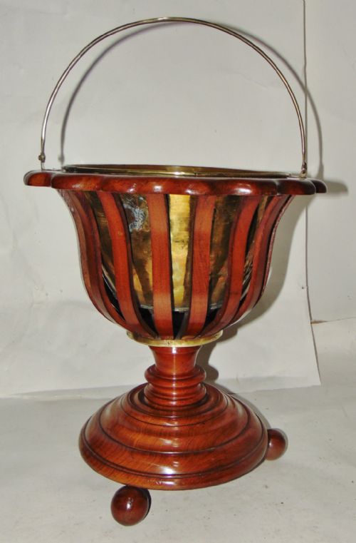 Dutch Mahogany Tulip Shaped Jardiniere Circa 1820