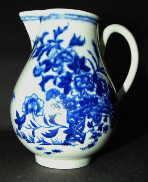 Worcester Porcelain Cream Jug Circa 1775