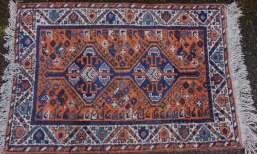 Antique Persian Shiraz Rug Circa 1925