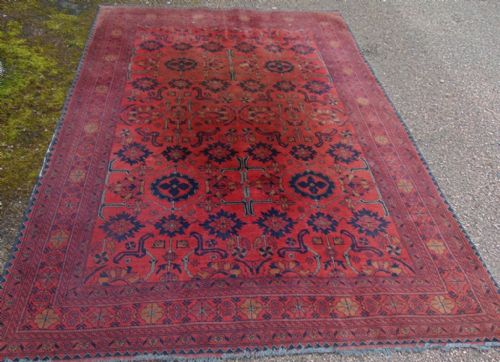 Antique Esari Afghan Carpet Circa 1910