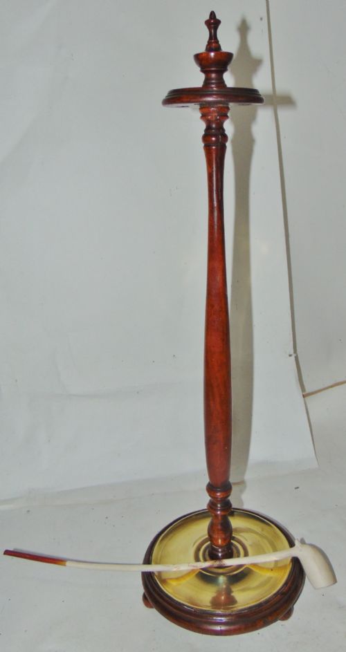 Dutch Mahogany Churchwarden's Pipe Stand Circa 1810