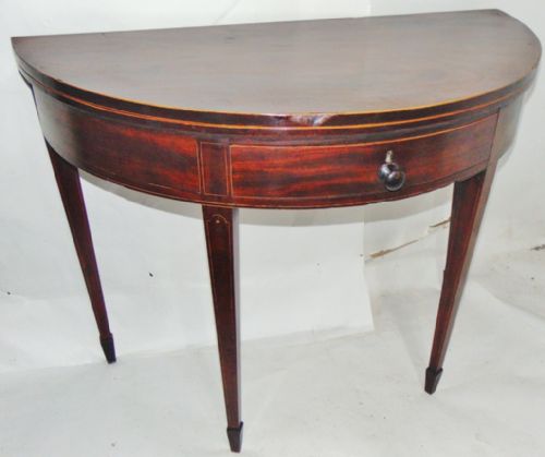 Scottish Georgian Mahogany Tea Table Circa 1795