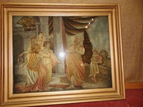 Georgian Silkwork Picture Circa 1820