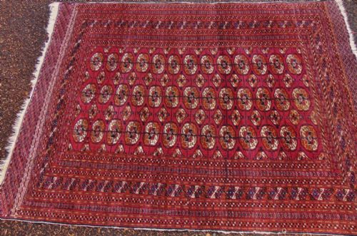 Large Antique Tekke Turkonam Rug. Circa 1920