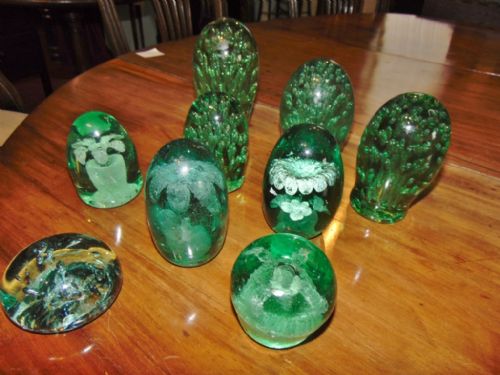 Collection of 9 Sutherland Dump Weights Circa 1870
