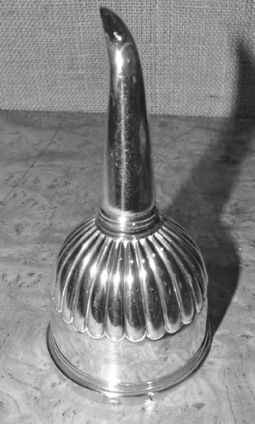 George III Silver Wine Funnel 1810
