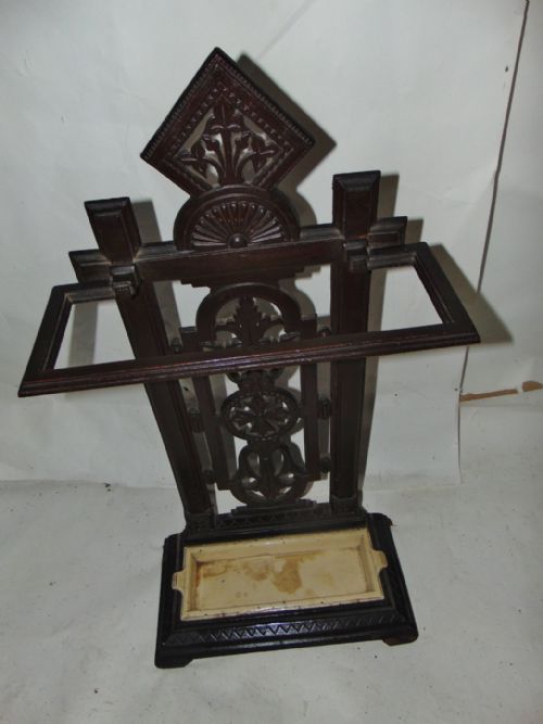 Victorian Cast Iron Umbrella Stand Circa 1860