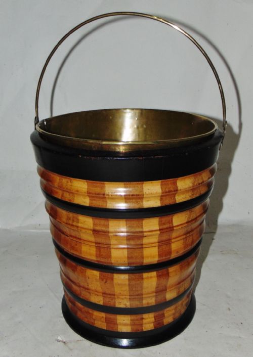 Georgian Stripy Bucket Circa 1820
