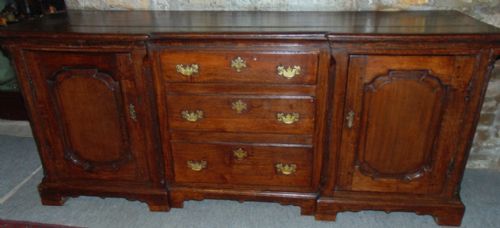 Early Georgian Oak Dresser Board Circa 1740