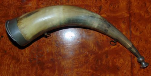 Scottish Horn Powder Horn Circa 1830