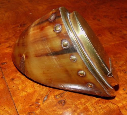 Scottish Deer Hoof Snuff Mull Circa 1830