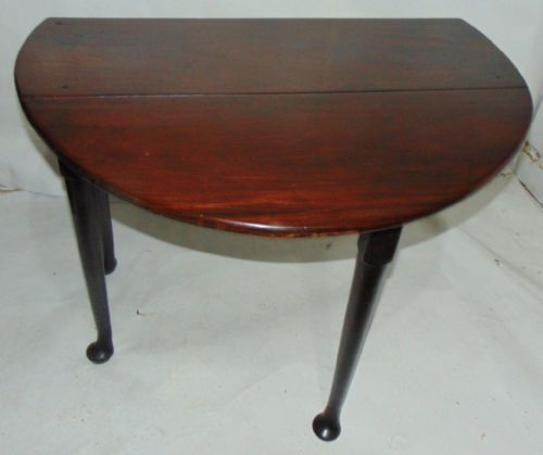 George III Pad Foot Mahogany Dining Table Circa 1760