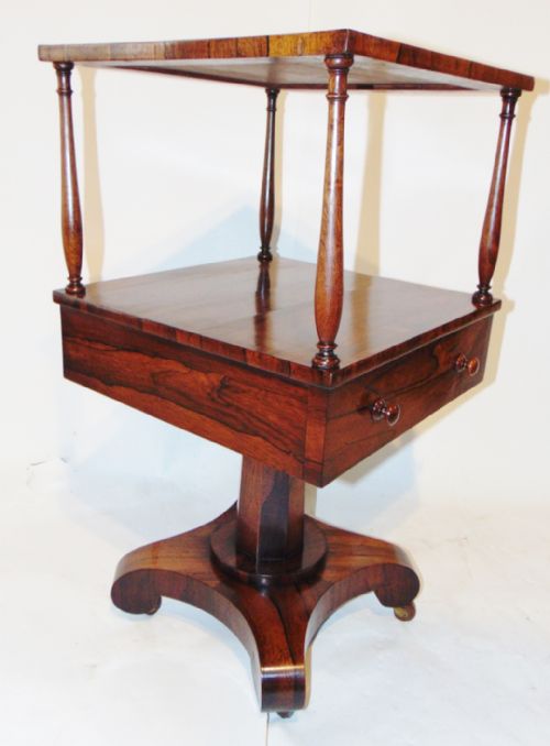 Regency Rosewood Two Tier Etagere Circa 1825