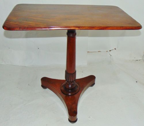 Scottish Regency Mahogany Pedestal Table Circa 1825