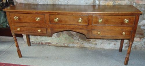 Georgian Oak Dresser Board Circa 1800