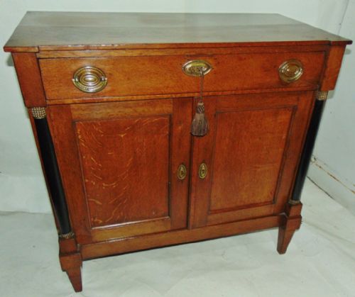 Dutch Oak Side Cabinet Circa 1810