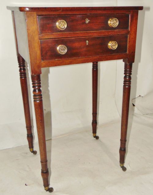 Small Georgian Mahogany Side Table Circa 1810