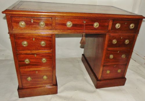 Victorian Mahogany Desk Circa 1850