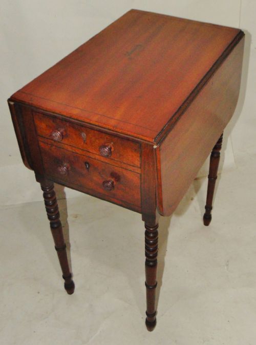 Georgian Mahogany Small Pembroke Table Circa 1820