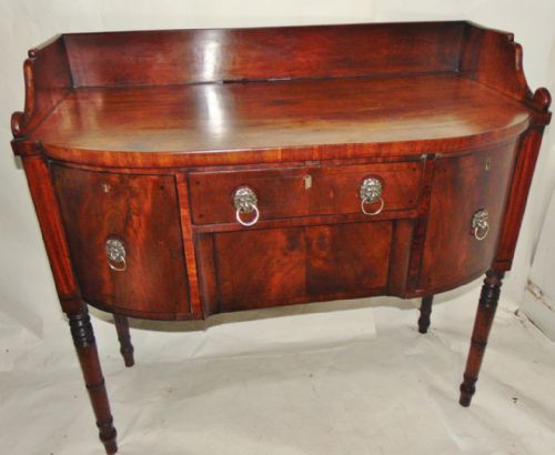 Small Georgian Mahogany Sideboard Circa 1810