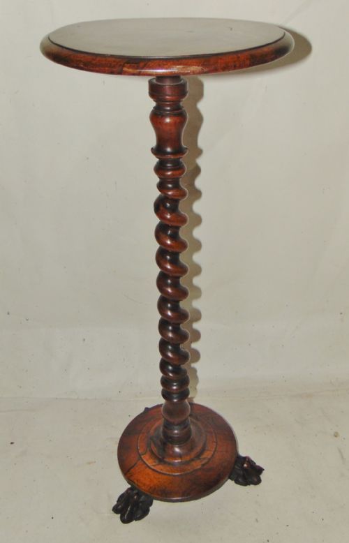 Scottish Regency Rosewood Candlestand Circa 1825