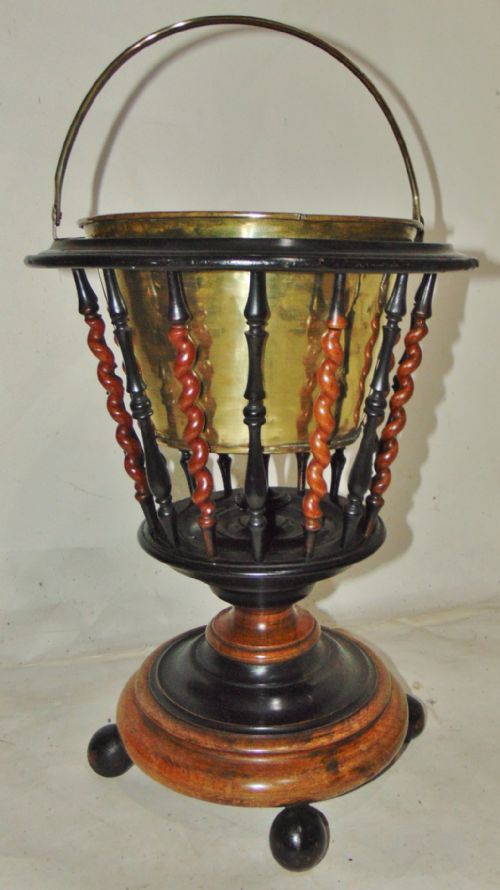Dutch Elm and Ebonised Bucket Circa 1830