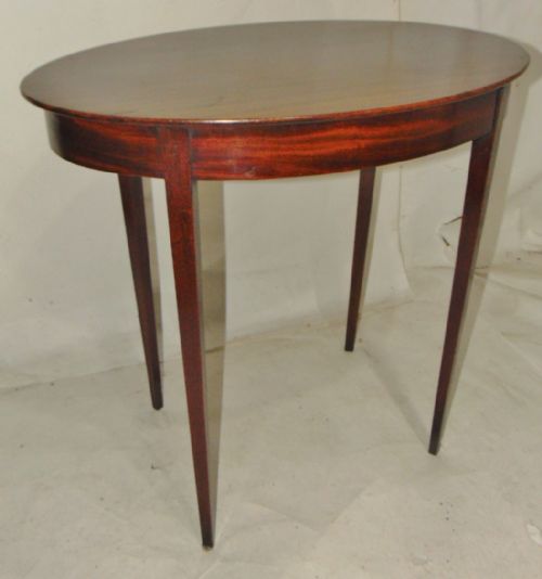 Scottish Georgian Mahogany Occasional Table Circa 1800