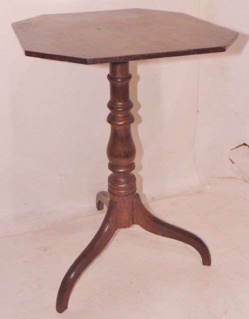 Georgian Oak Tripod Wine Table Circa 1810