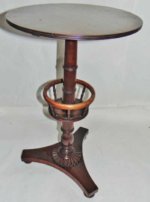 Regency Mahogany Pedestal Table Circa 1820