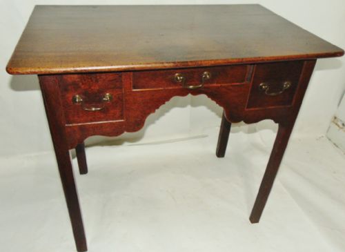 George III Oak Lowboy Circa 1770