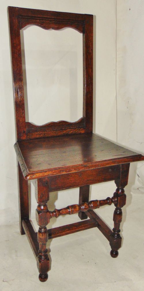 Oak Lorraine Chair Circa 1760
