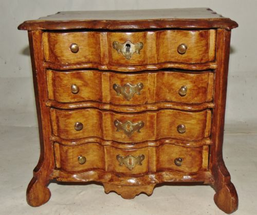 Dutch Miniature Chest of Drawers Circa 1775