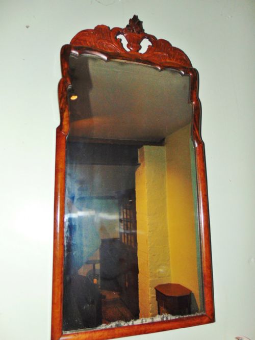 Queen Anne Walnut Mirror Circa 1730