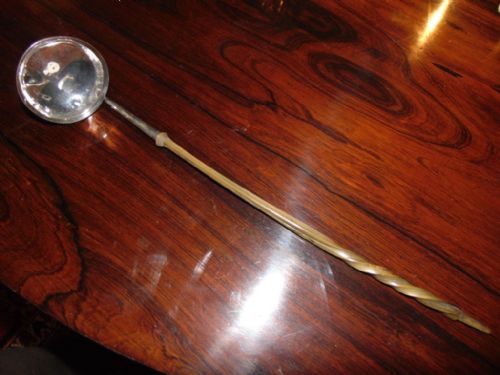 Georgian Silver Toddy Ladle Circa 1800