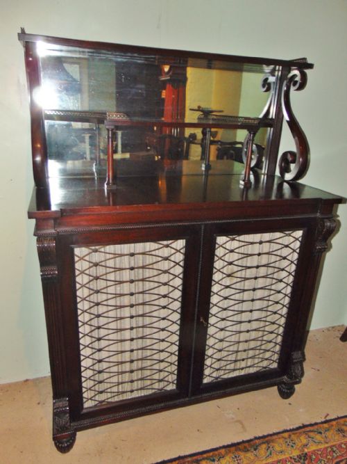 Regency Mahogany Chiffonier Circa 1820