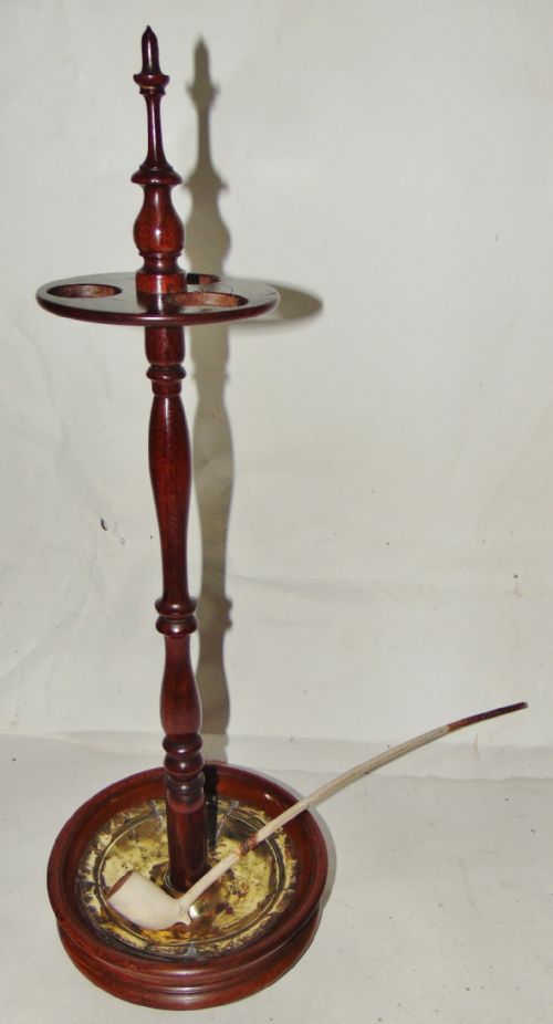 Georgian Mahogany Pipe Stand  Circa 1820