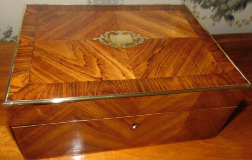 Regency Kingwood Jewel Box Circa 1820