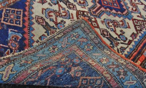 ANTIQUE PERSIAN HAMADAN RUG CIRCA 1920 - ADDITIONAL PHOTO 3