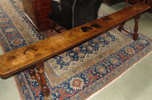 Rare Oak Long Refectory Bench Circa 1720