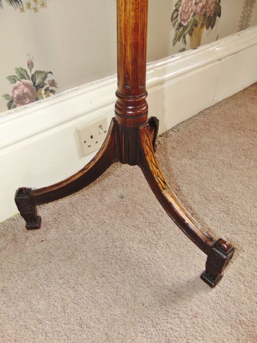 DUTCH MAHOGANY TORCHERE CIRCA 1790 - ADDITIONAL PHOTO 2