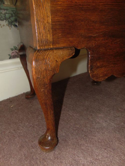 GEORGE II OAK COMMODE STOOL CIRCA 1745 - ADDITIONAL PHOTO 2
