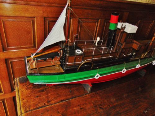 MODEL STEAM FISHING BOAT CIRCA 1920 - ADDITIONAL PHOTO 2